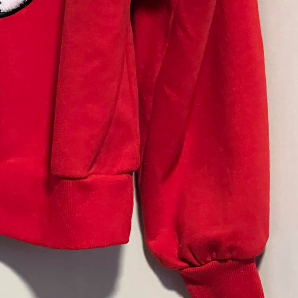 Coca-Cola Polar Bear Cropped Red Hoodie Size XS - Picture 11 of 11